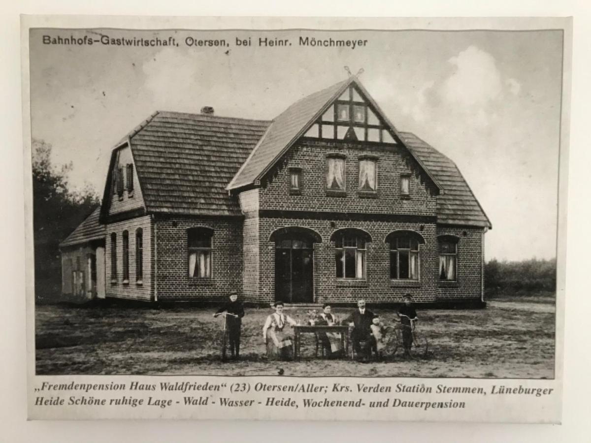 شقة Alter Bahnhof Otersen Kirchlinteln المظهر الخارجي الصورة
